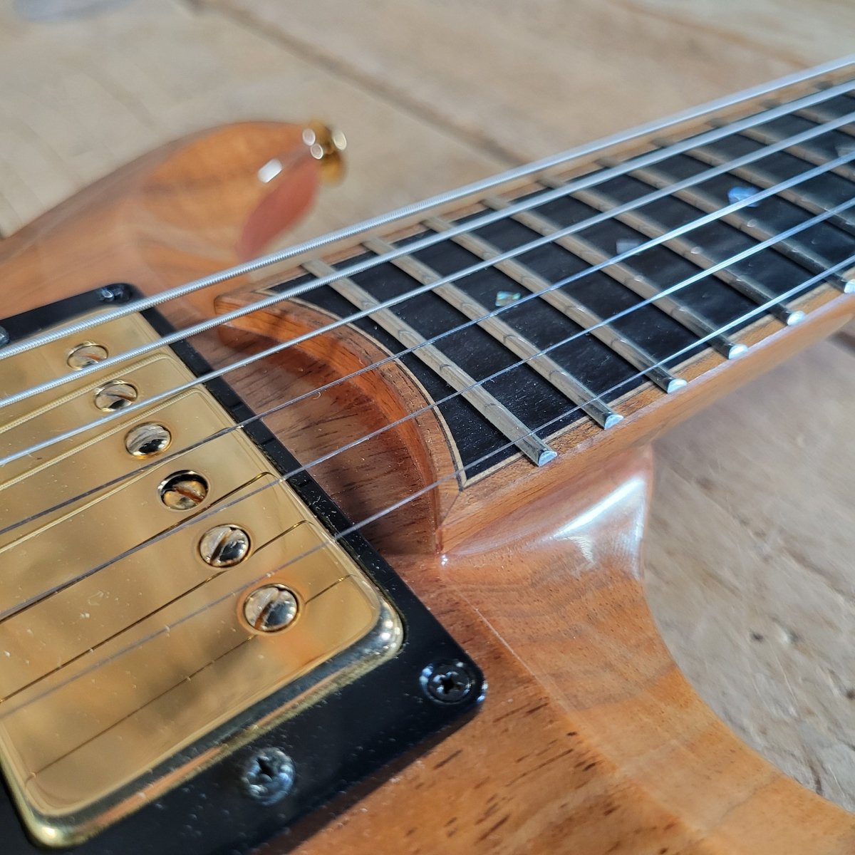 Maguire 2005 Meridian Double Cutaway Koa Top w/ Original Case, Excellent - Mahar's Vintage Guitars
