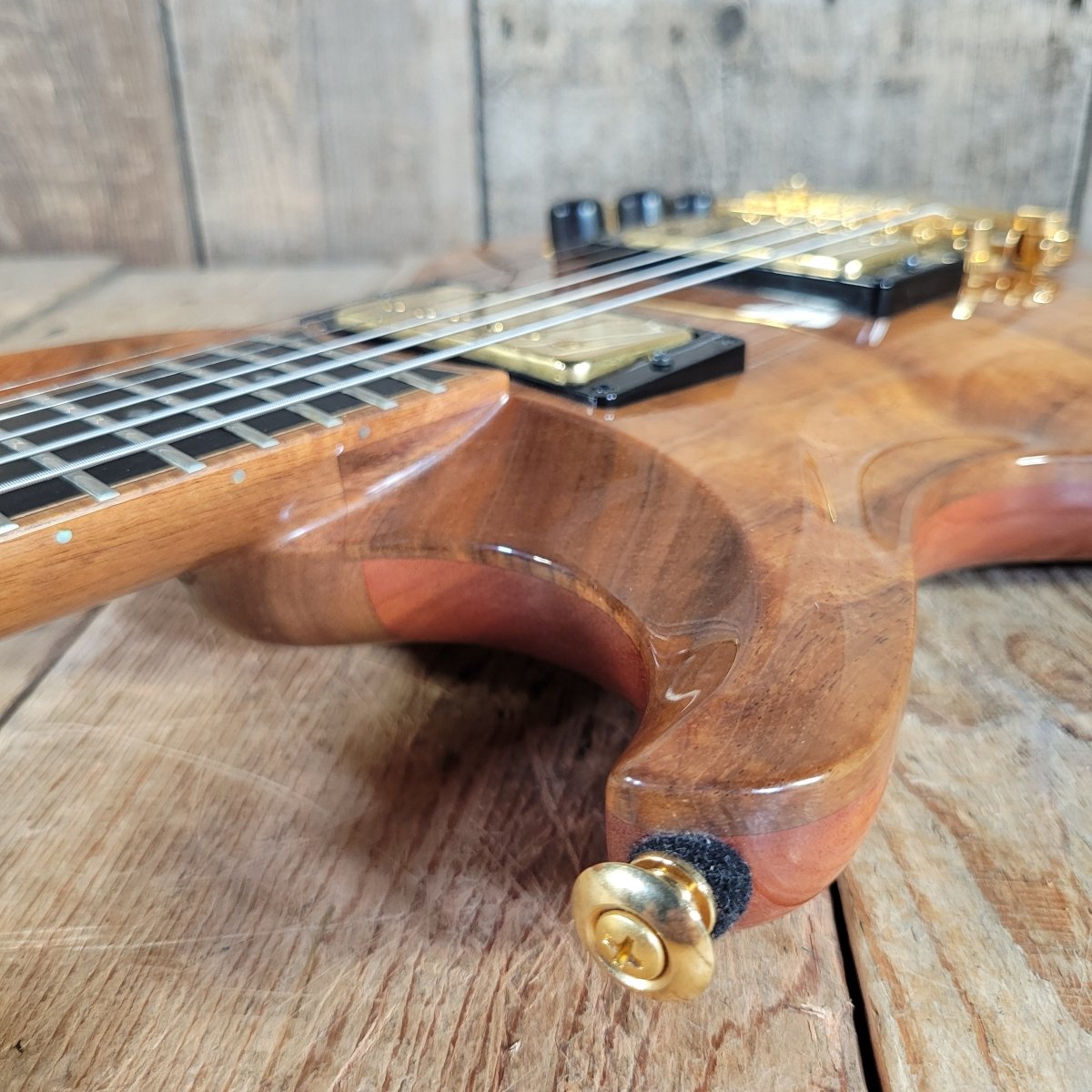 Maguire 2005 Meridian Double Cutaway Koa Top w/ Original Case, Excellent - Mahar's Vintage Guitars