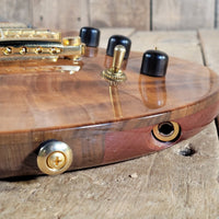 Maguire 2005 Meridian Double Cutaway Koa Top w/ Original Case, Excellent - Mahar's Vintage Guitars