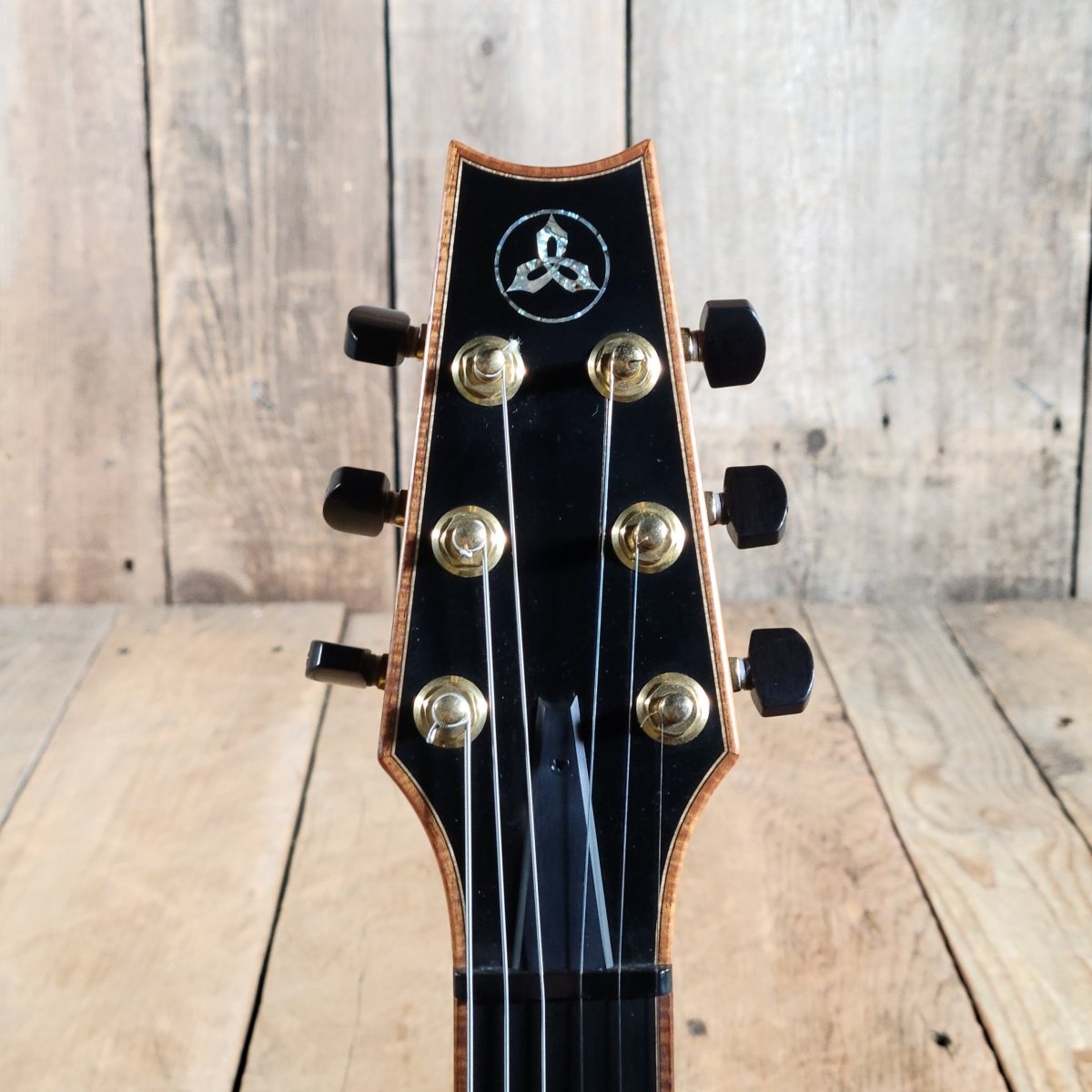 Maguire 2005 Meridian Double Cutaway Koa Top w/ Original Case, Excellent - Mahar's Vintage Guitars