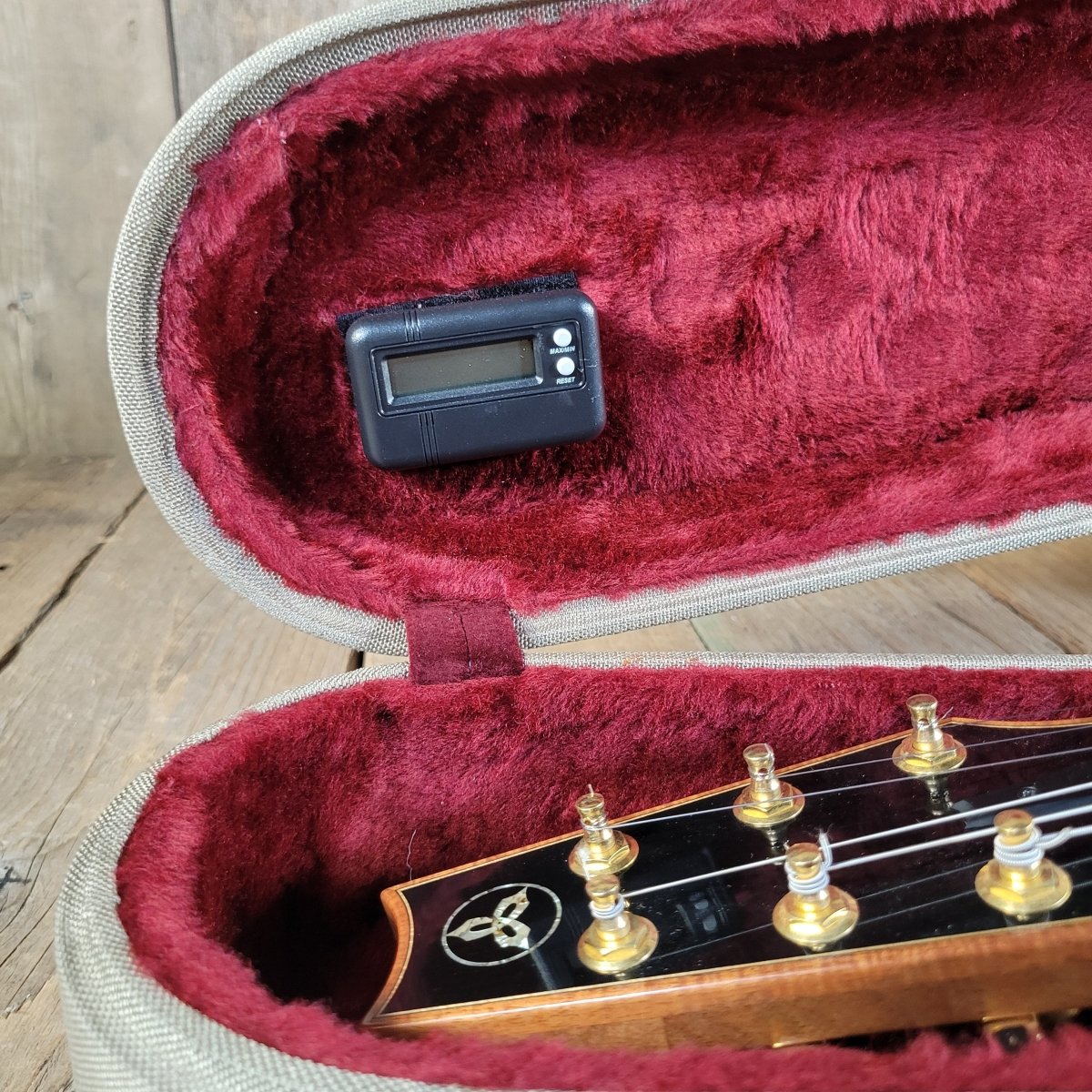 Maguire 2005 Meridian Double Cutaway Koa Top w/ Original Case, Excellent - Mahar's Vintage Guitars