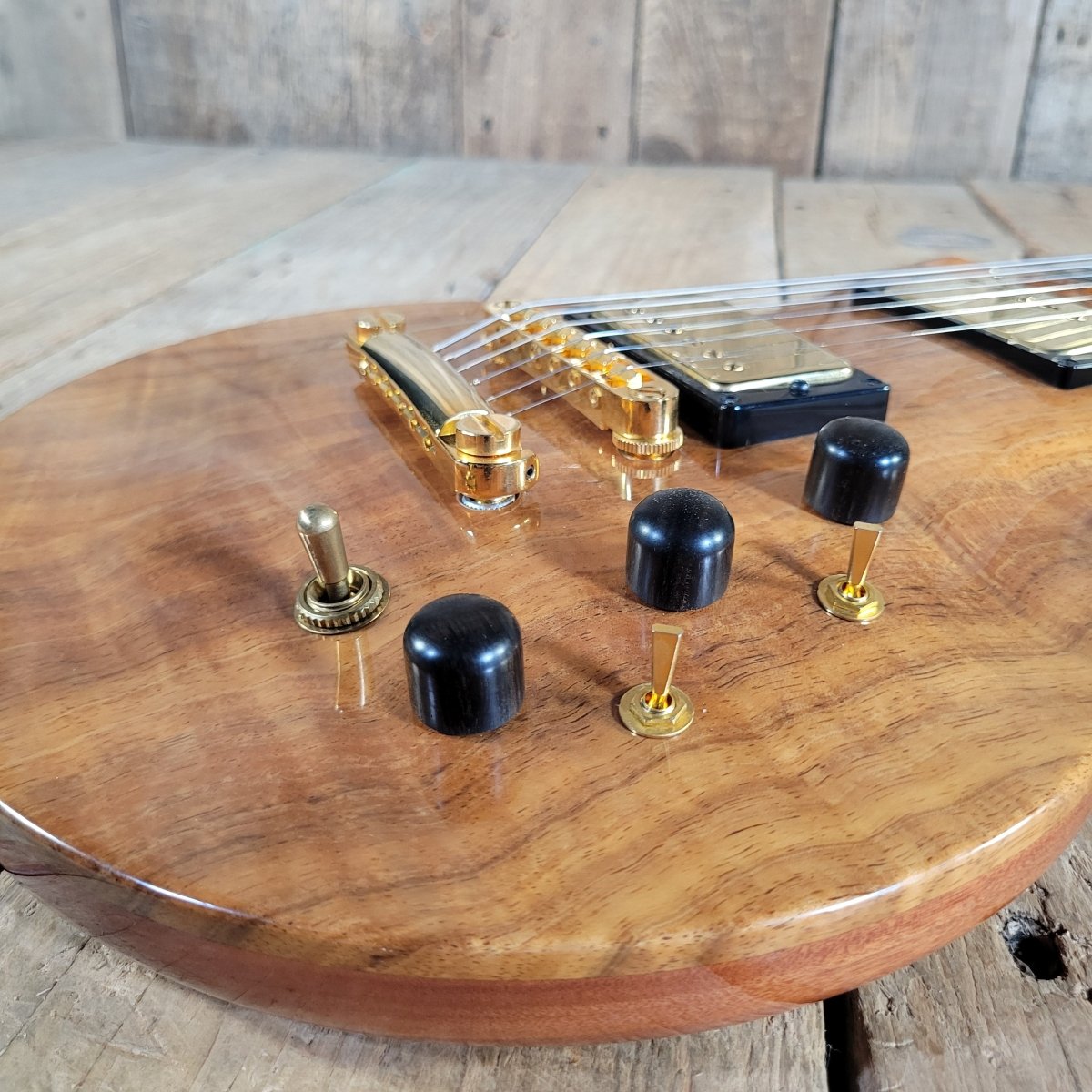 Maguire 2005 Meridian Double Cutaway Koa Top w/ Original Case, Excellent - Mahar's Vintage Guitars