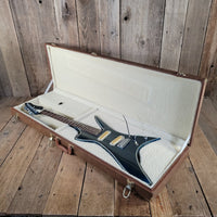 Mako 1981 Exotec XK-4 Guitar Metallic Blue w/Original Case, Very Good - Mahar's Vintage Guitars