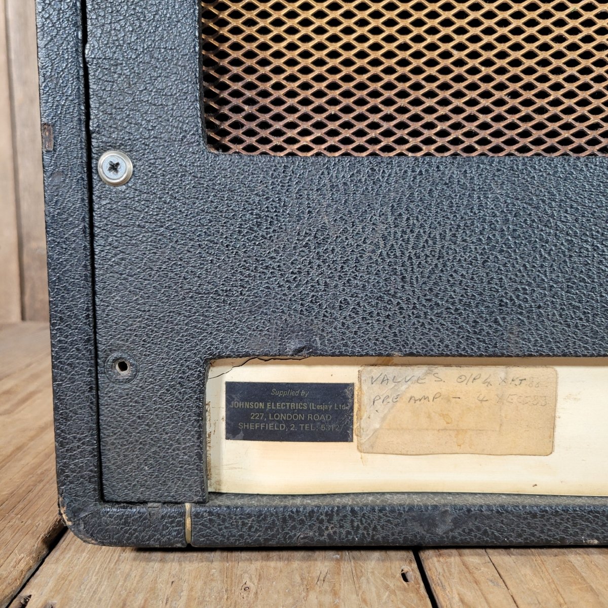 Marshall 1965 JTM 100 Plexi Super PA Model 1968 – Mahar's Vintage