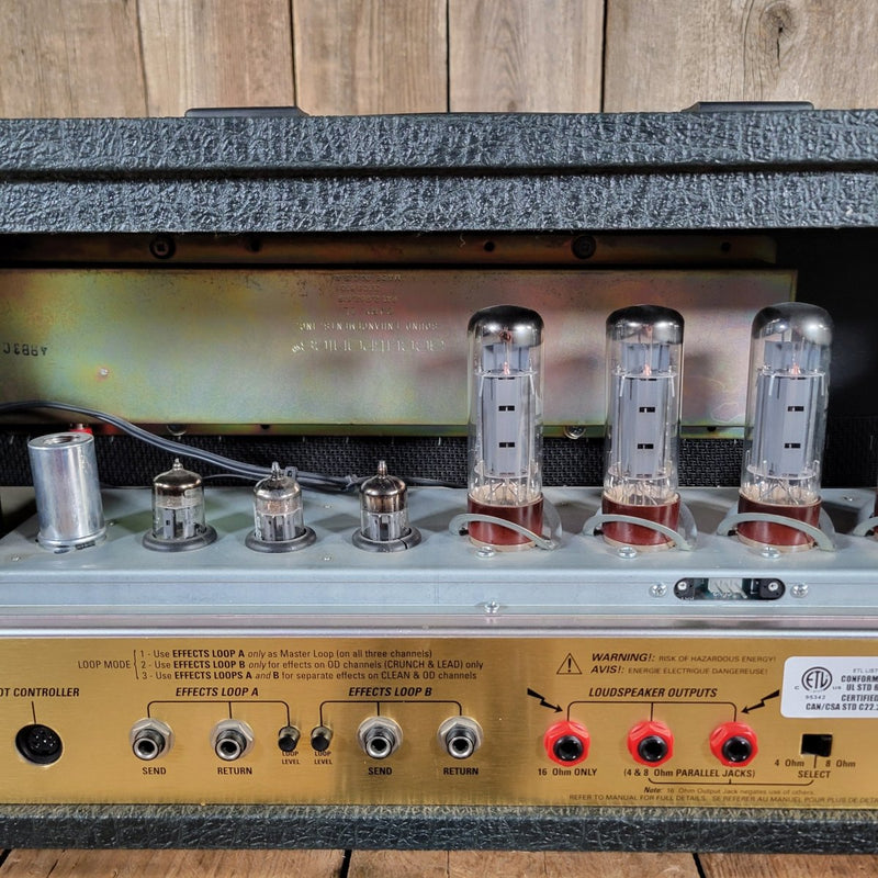 Marshall JCM2000 TSL100 Head – 100W Triple Super Lead Amp Head Made in 2000 (No Footswitch) - Mahar's Vintage Guitars