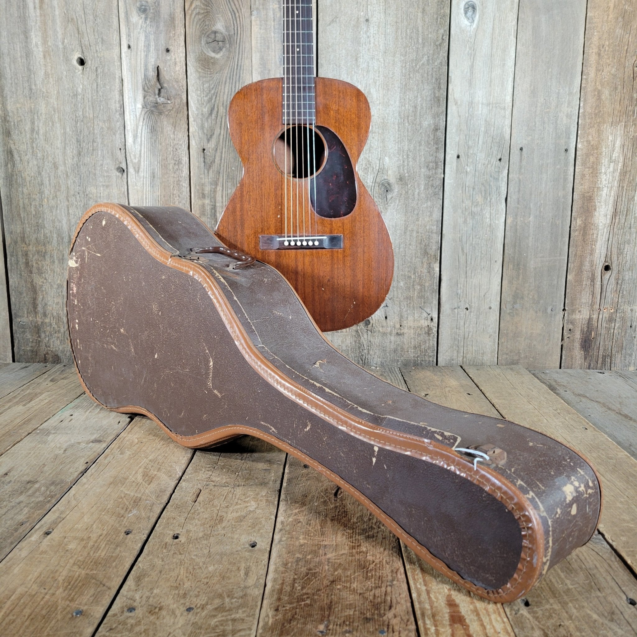 1954年 Martin O-15 オールマホガニー ハカランダ指板、ブリッジ 1954
