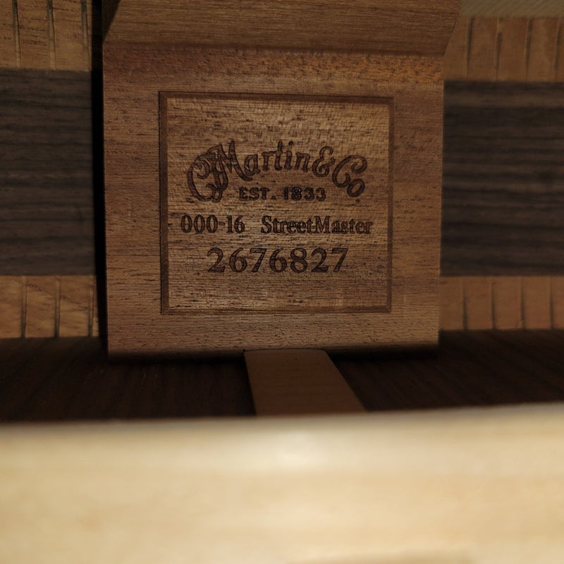 Martin 000 - 16 StreetMaster 2022 - Mahar's Vintage Guitars