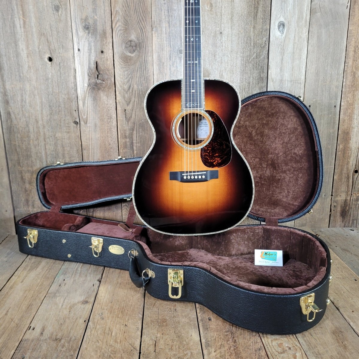 Martin 000 - 42M Eric Clapton Signature Edition 2007 99 of 250 — Carpathian Spruce, Madagascar Rosewood, LR Baggs Lyric - Mahar's Vintage Guitars
