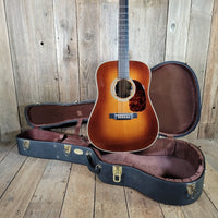 Martin 2009 HD - 28 Custom Adirondack Ambertone Sunburst Excellent - Mahar's Vintage Guitars