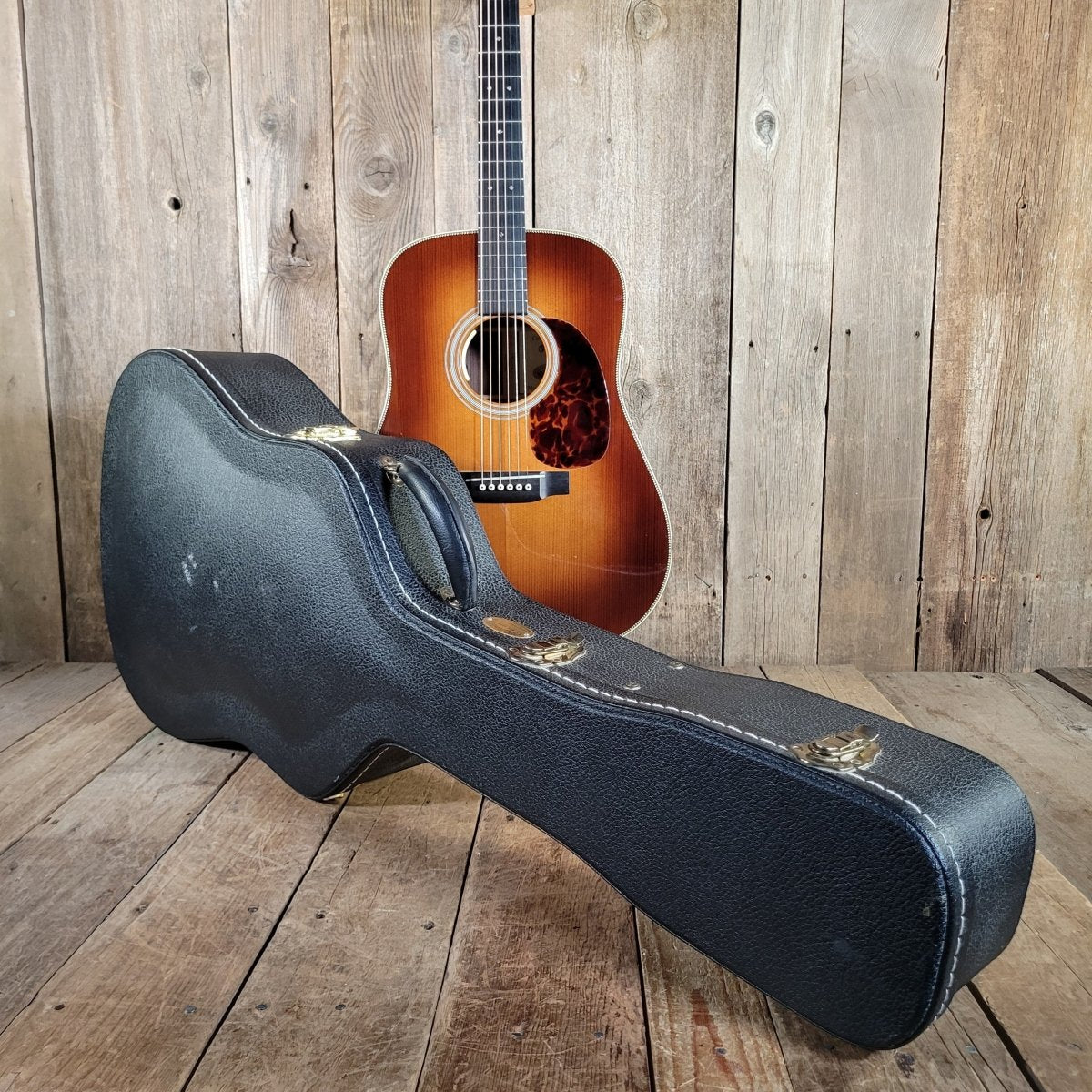 Martin 2009 HD - 28 Custom Adirondack Ambertone Sunburst Excellent - Mahar's Vintage Guitars