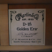 Martin 2012 D-18GE 1934 Golden Era w/ TKL case - Mahar's Vintage Guitars