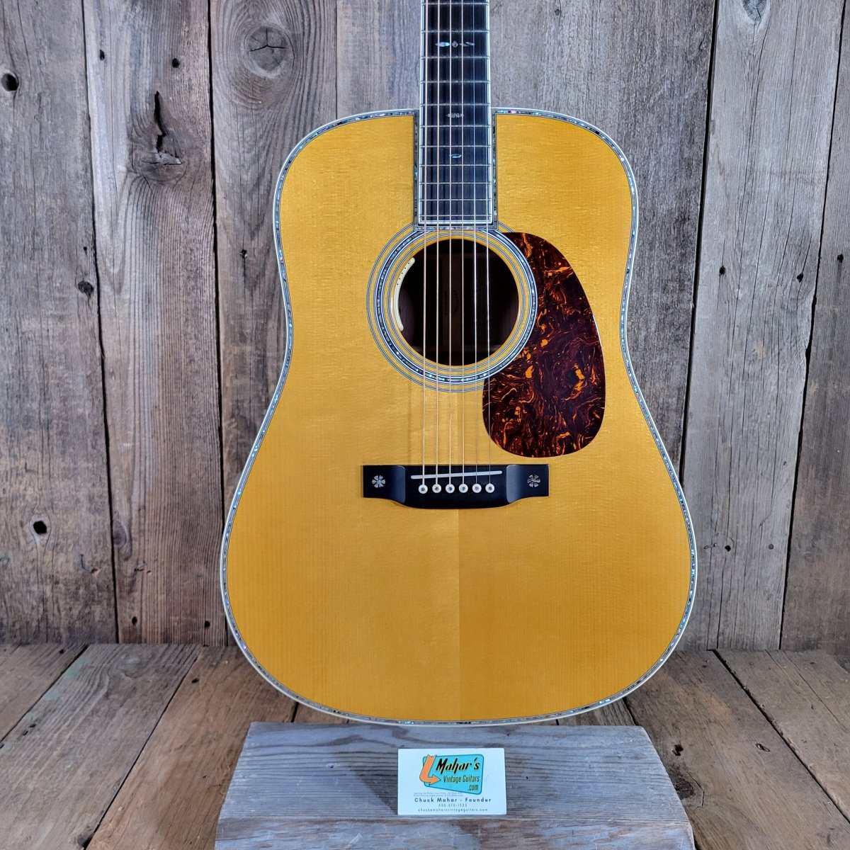 Martin 2013 Custom Shop D-42 Adirondack & Madagascar w/ Original Case, Excellent - Mahar's Vintage Guitars