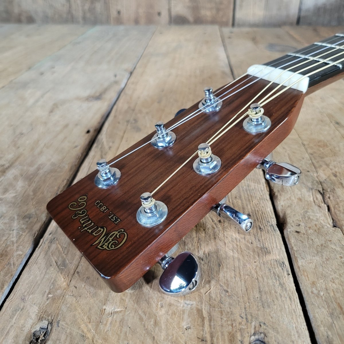 Martin D - 28 1973 Natural — Replaced Bridge & Pickguard OHSC - Mahar's Vintage Guitars