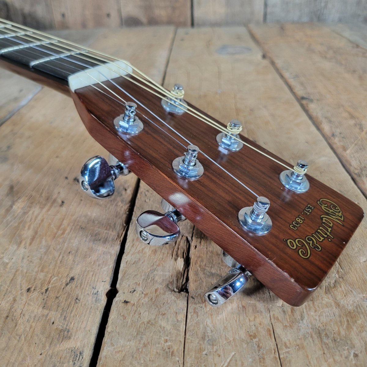 Martin D - 28 1973 Natural — Replaced Bridge & Pickguard OHSC - Mahar's Vintage Guitars
