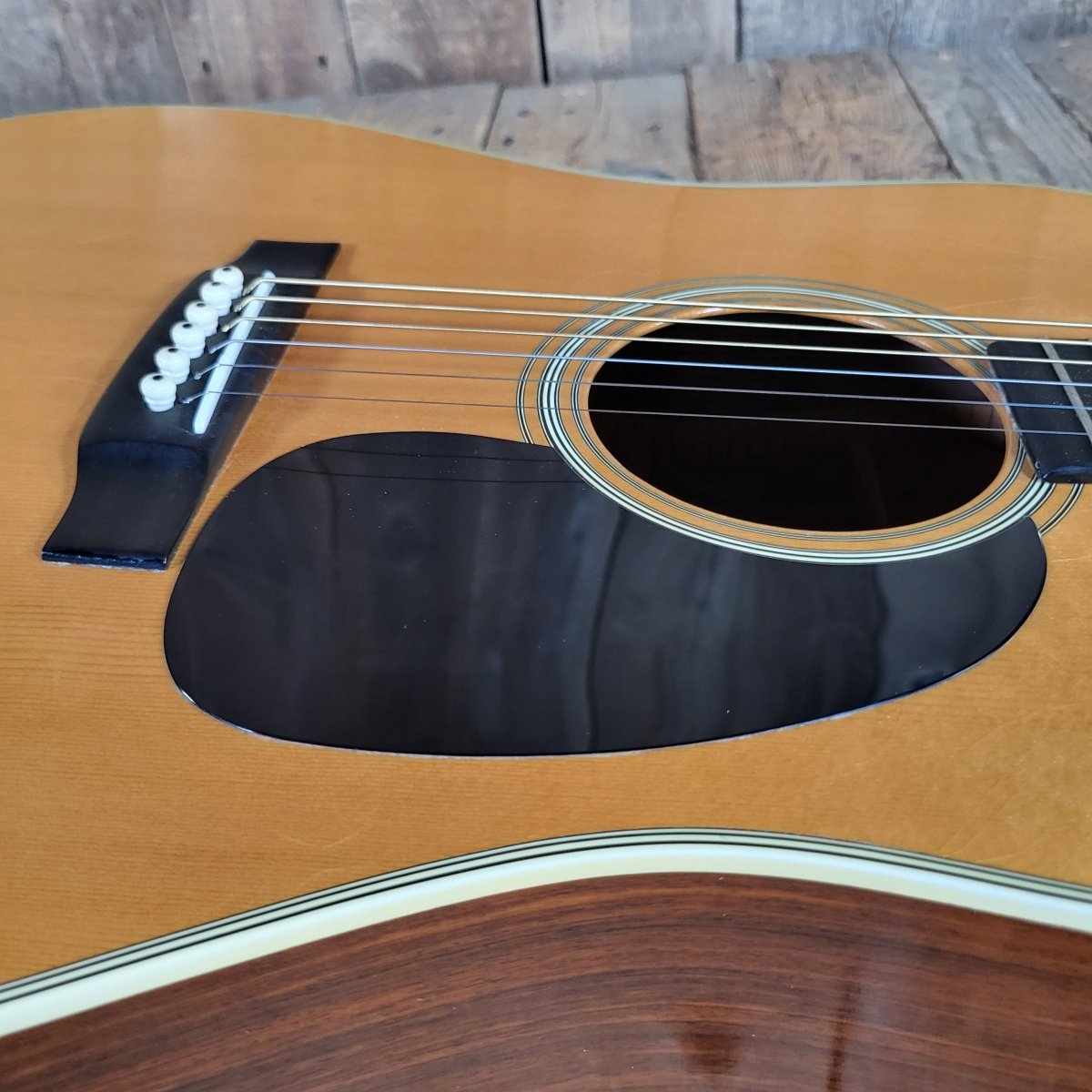 Martin D - 28 1973 Natural — Replaced Bridge & Pickguard OHSC - Mahar's Vintage Guitars