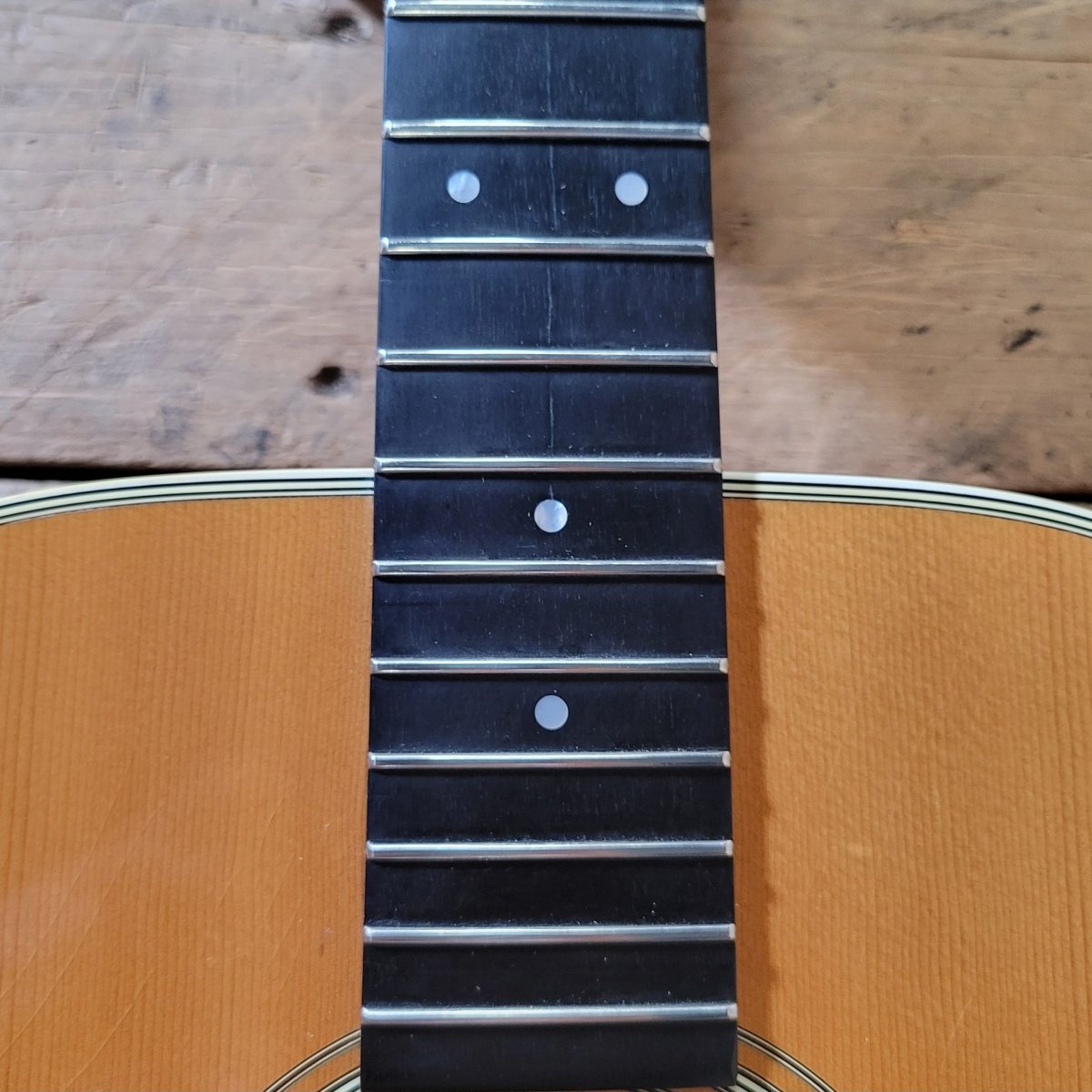 Martin D - 28 1973 Natural — Replaced Bridge & Pickguard OHSC - Mahar's Vintage Guitars