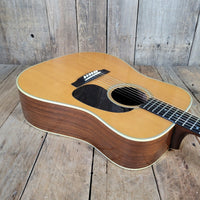 Martin D - 28 1973 Natural — Replaced Bridge & Pickguard OHSC - Mahar's Vintage Guitars