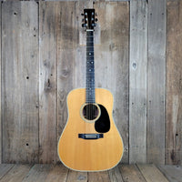 Martin D - 28 1973 Natural — Replaced Bridge & Pickguard OHSC - Mahar's Vintage Guitars