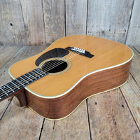Martin D - 28 1973 Natural — Replaced Bridge & Pickguard OHSC - Mahar's Vintage Guitars