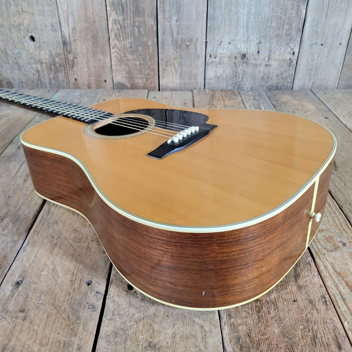 Martin D - 28 1973 Natural — Replaced Bridge & Pickguard OHSC - Mahar's Vintage Guitars