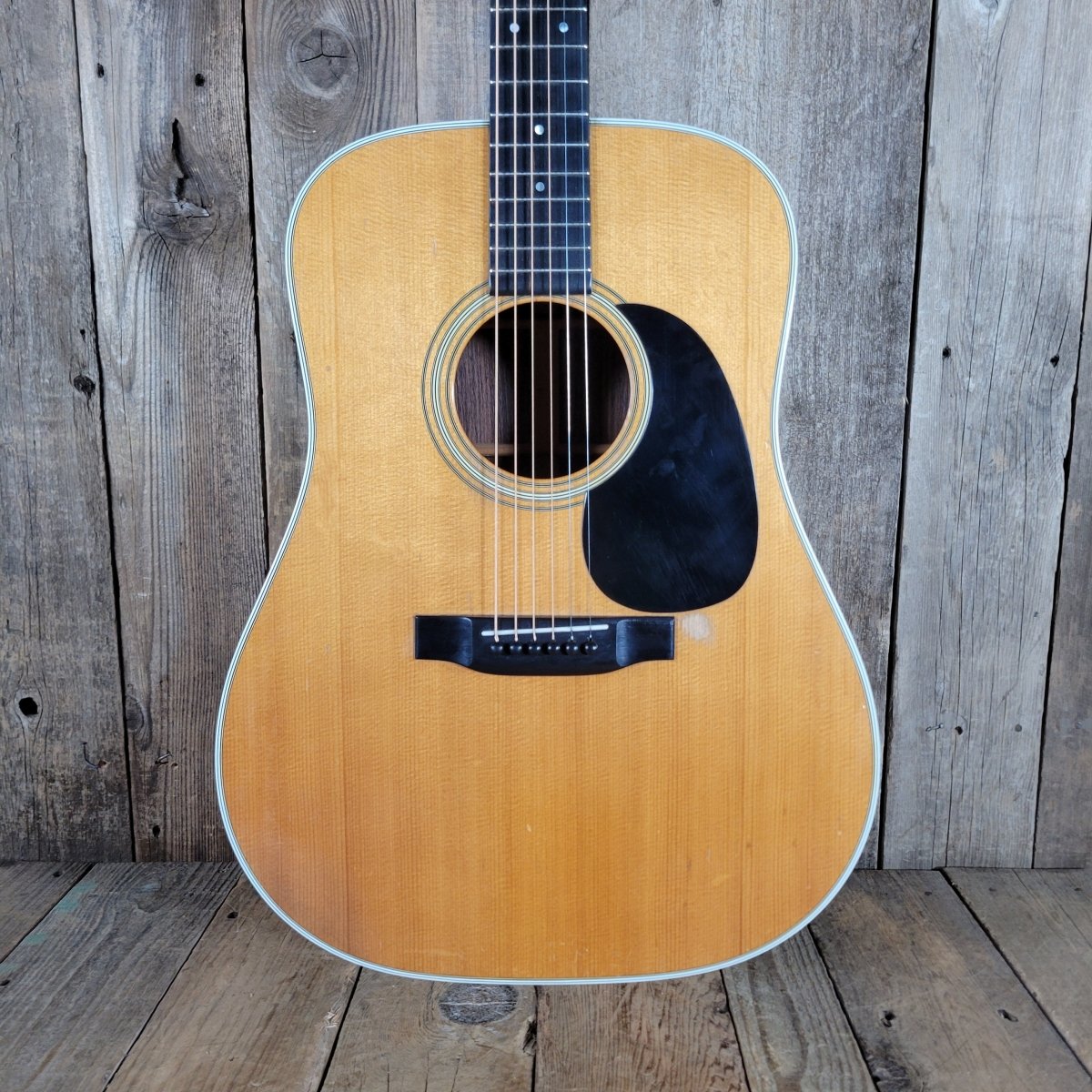 Martin D - 28 1976 – Vintage Acoustic Guitar with Original Hang Tag & Blue “Steal Me” Case - Mahar's Vintage Guitars
