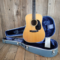 Martin D - 28 1976 – Vintage Acoustic Guitar with Original Hang Tag & Blue “Steal Me” Case - Mahar's Vintage Guitars