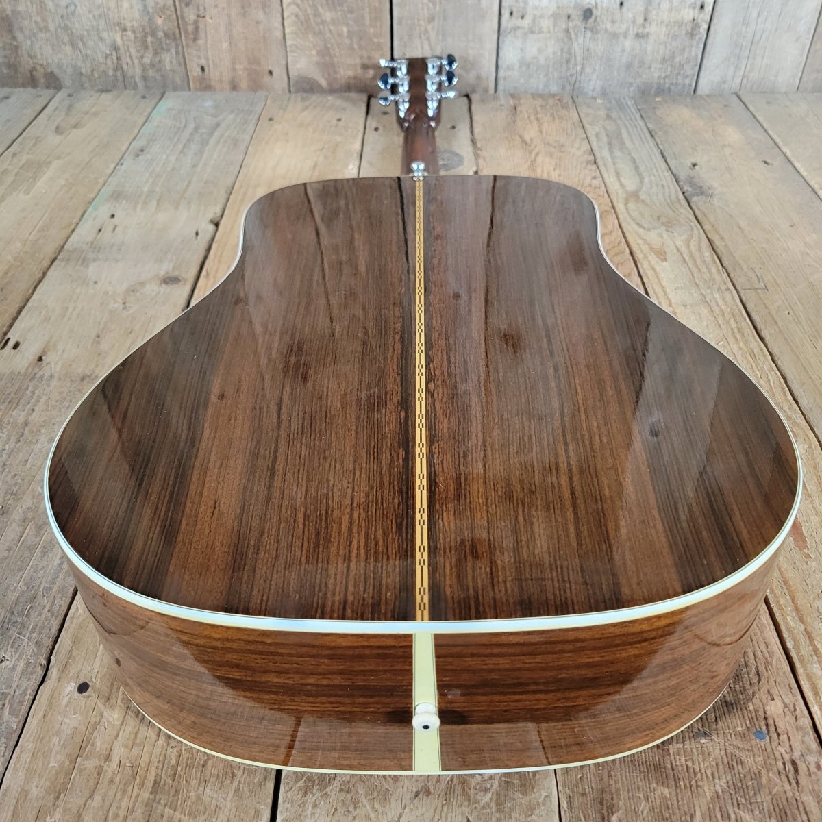 Martin D - 28 1976 – Vintage Acoustic Guitar with Original Hang Tag & Blue “Steal Me” Case - Mahar's Vintage Guitars