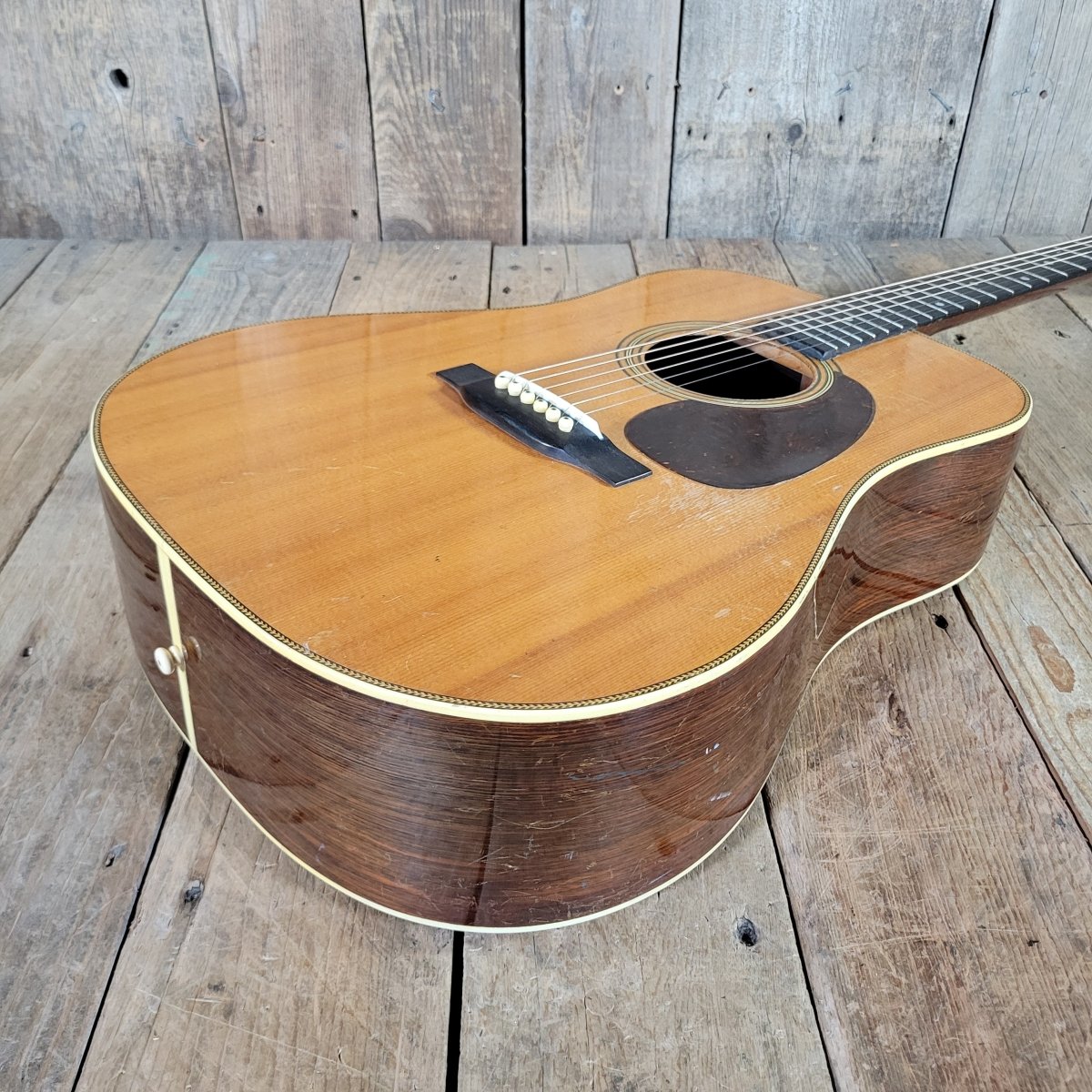 Martin D - 28 Herringbone 1946 Brazilian — Crack Free, Orig - Mahar's Vintage Guitars