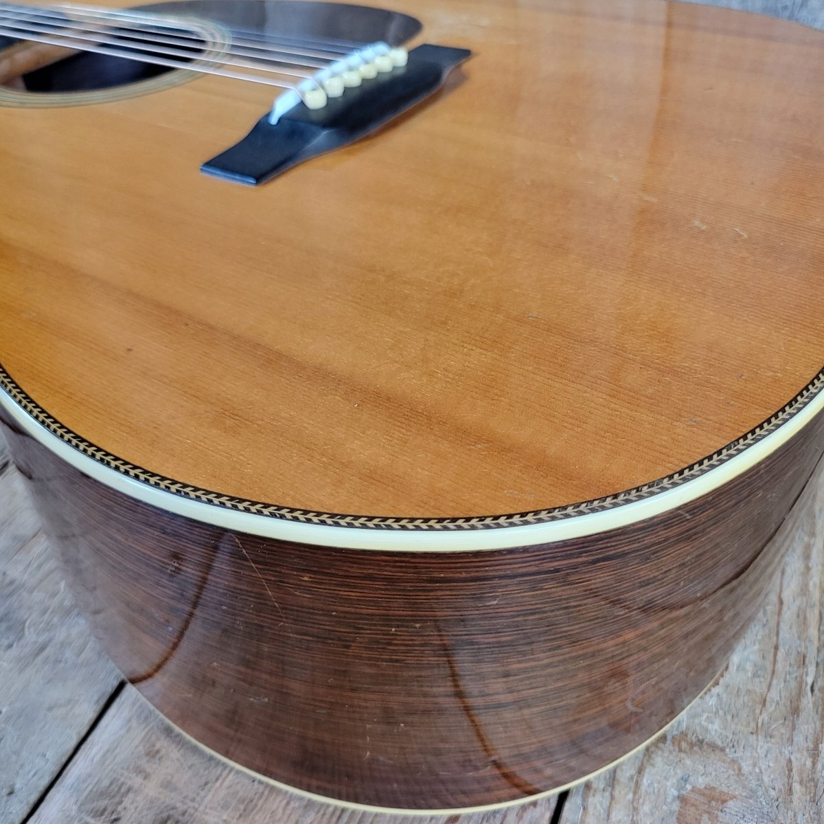 Martin D - 28 Herringbone 1946 Brazilian — Crack Free, Orig - Mahar's Vintage Guitars