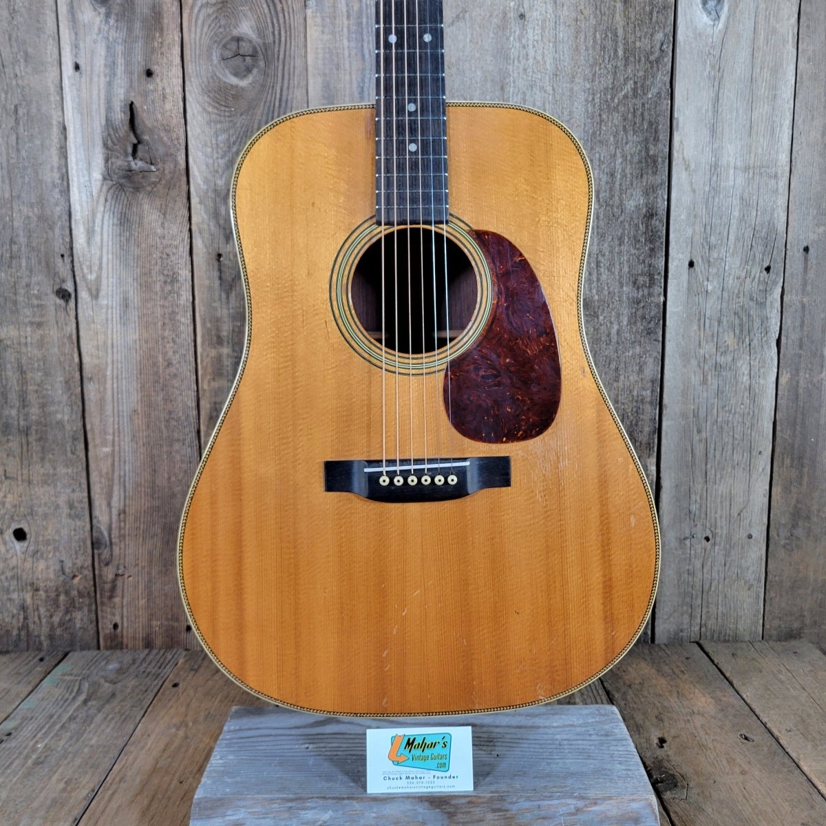 Martin D - 28 Herringbone 1946 Brazilian — Crack Free, Orig - Mahar's Vintage Guitars