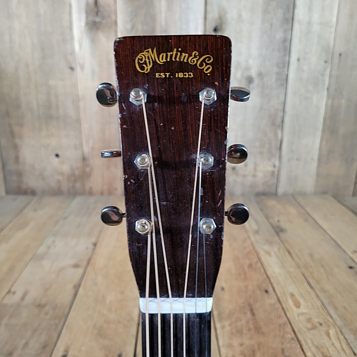 Martin D - 28 Herringbone 1946 Brazilian — Crack Free, Orig - Mahar's Vintage Guitars