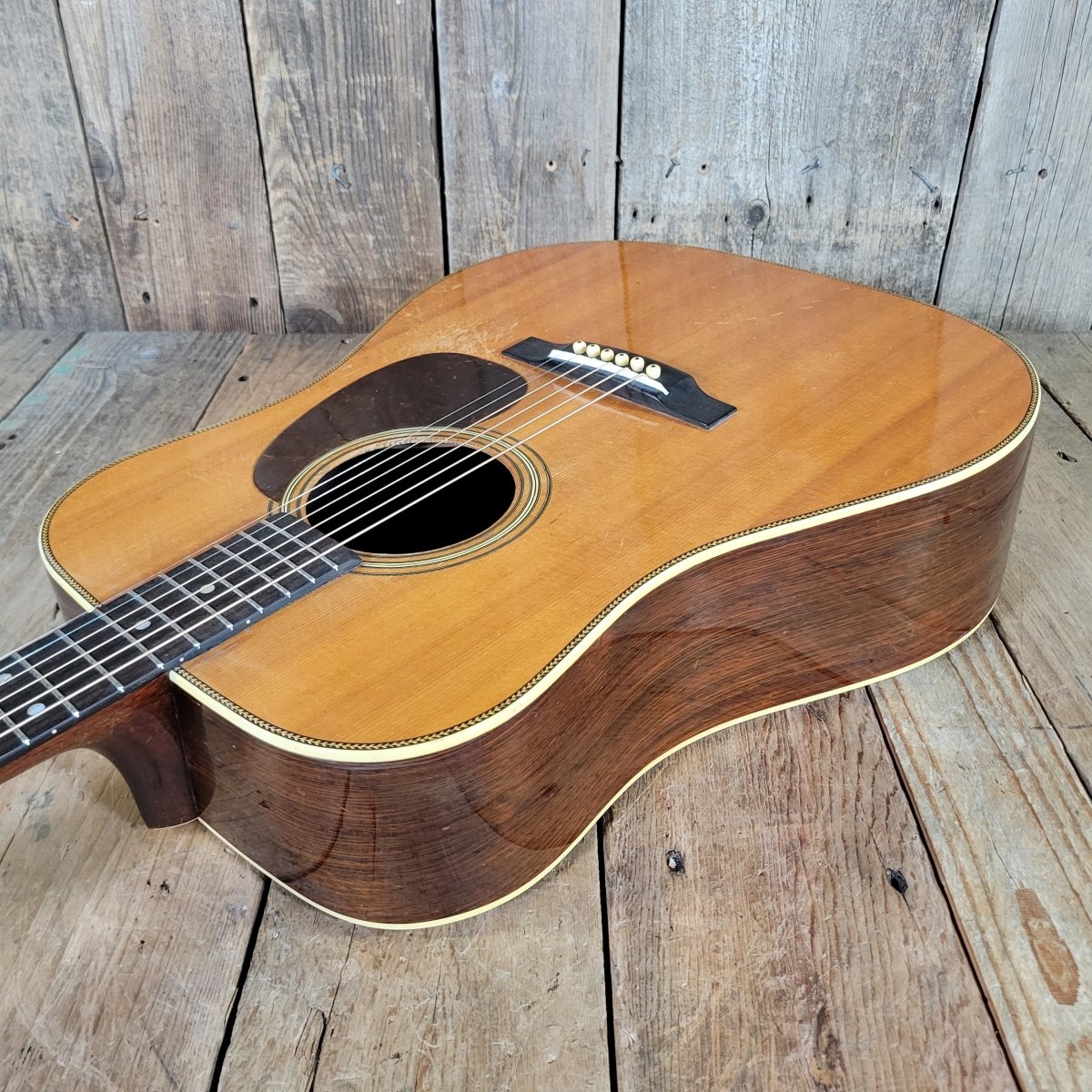 Martin D - 28 Herringbone 1946 Brazilian — Crack Free, Orig - Mahar's Vintage Guitars