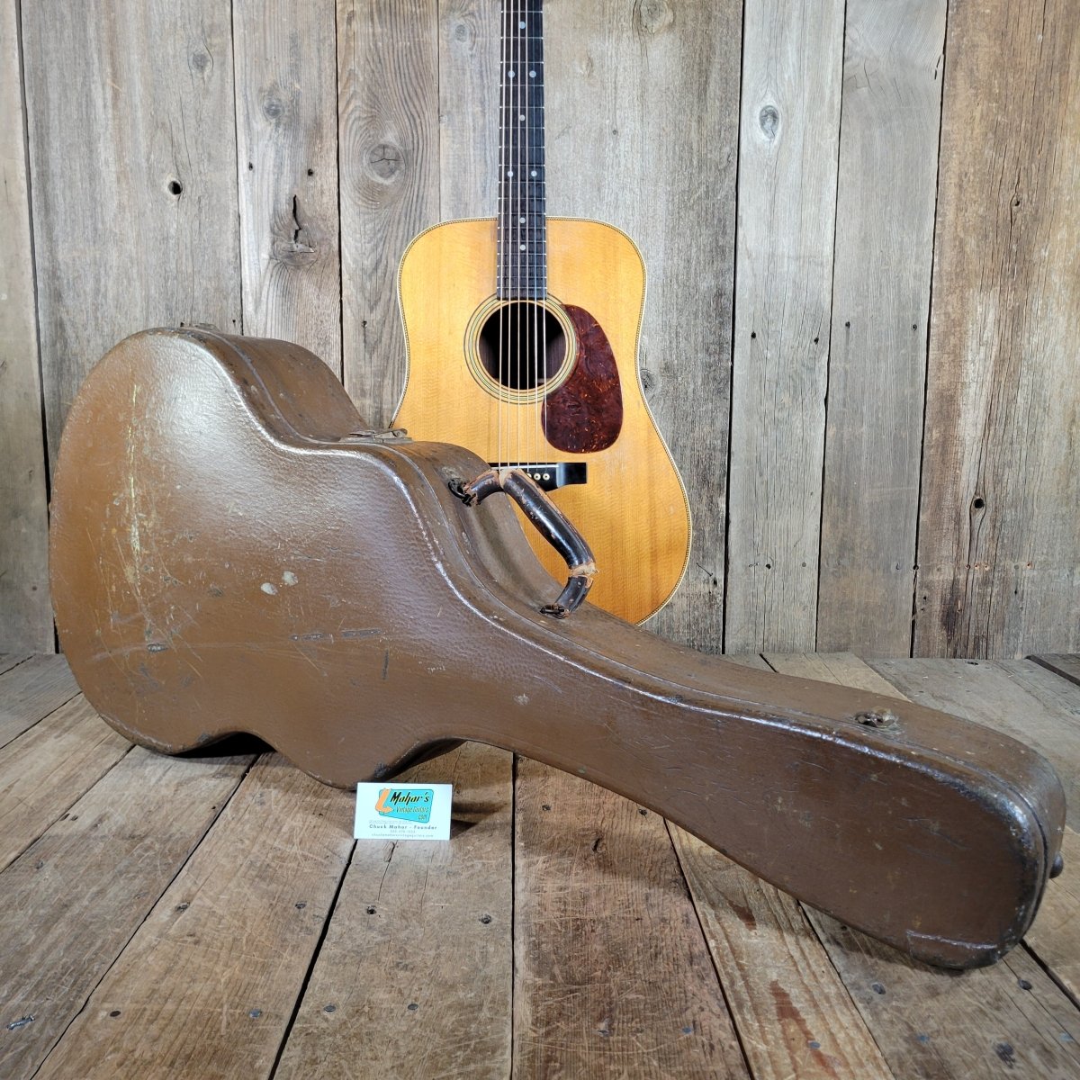 Martin D - 28 Herringbone 1946 Brazilian — Crack Free, Orig - Mahar's Vintage Guitars