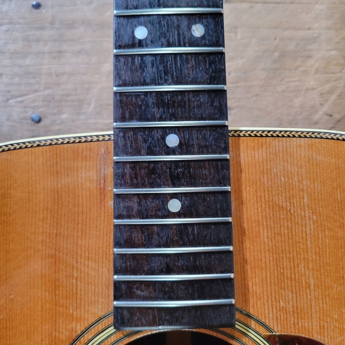 Martin D - 28 Herringbone 1946 Brazilian — Crack Free, Orig - Mahar's Vintage Guitars