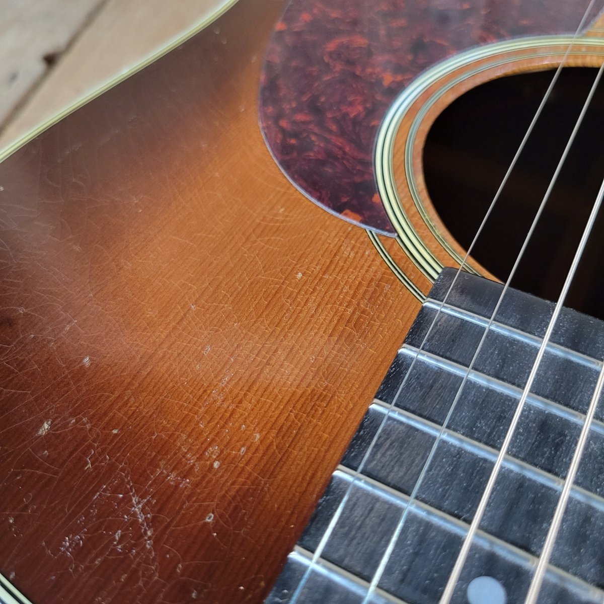 Martin D - 28 Sunburst 1974 – Vintage Shade Top Acoustic, Original Case - Mahar's Vintage Guitars