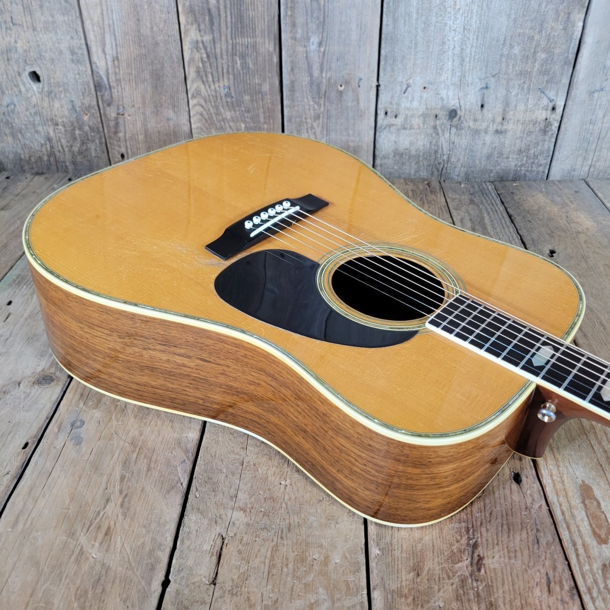 Martin D - 41 Acoustic Guitar 1972 w/ Original Blue Molded Case – Vintage Rosewood Dreadnought - Mahar's Vintage Guitars