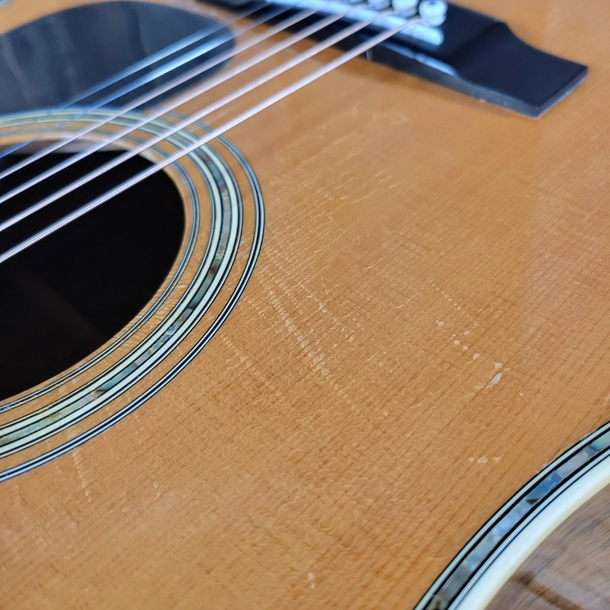 Martin D - 41 Acoustic Guitar 1972 w/ Original Blue Molded Case – Vintage Rosewood Dreadnought - Mahar's Vintage Guitars