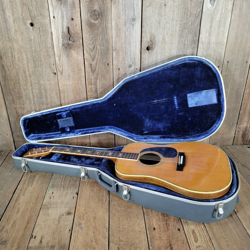 Martin D - 41 Acoustic Guitar 1972 w/ Original Blue Molded Case – Vintage Rosewood Dreadnought - Mahar's Vintage Guitars