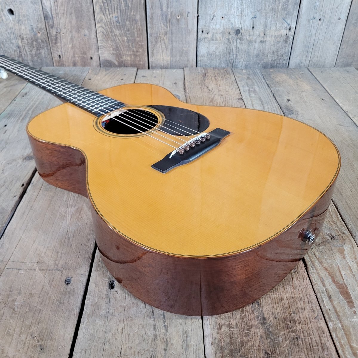 Martin OM - 18GE 2005 w/ K&K Pickup & Preamp - Mahar's Vintage Guitars