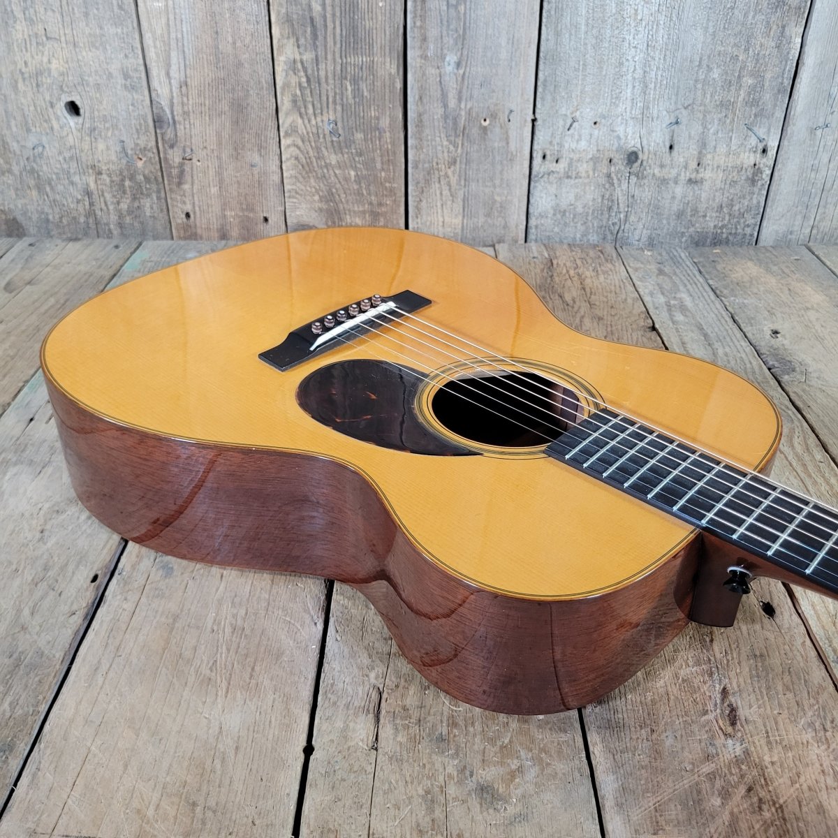 Martin OM - 18GE 2005 w/ K&K Pickup & Preamp - Mahar's Vintage Guitars