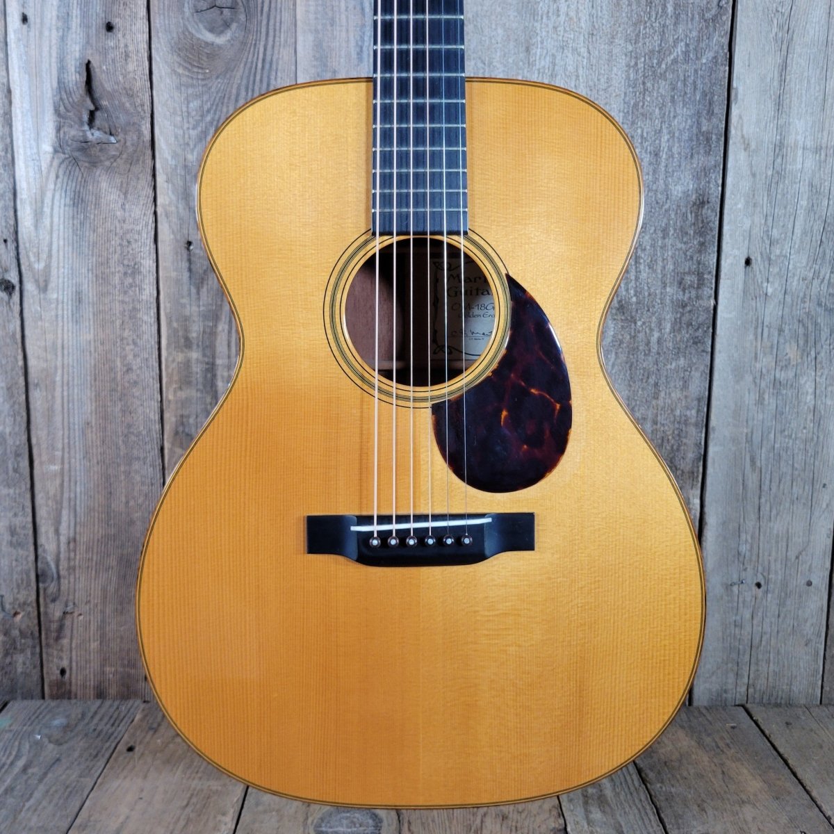 Martin OM - 18GE 2005 w/ K&K Pickup & Preamp - Mahar's Vintage Guitars