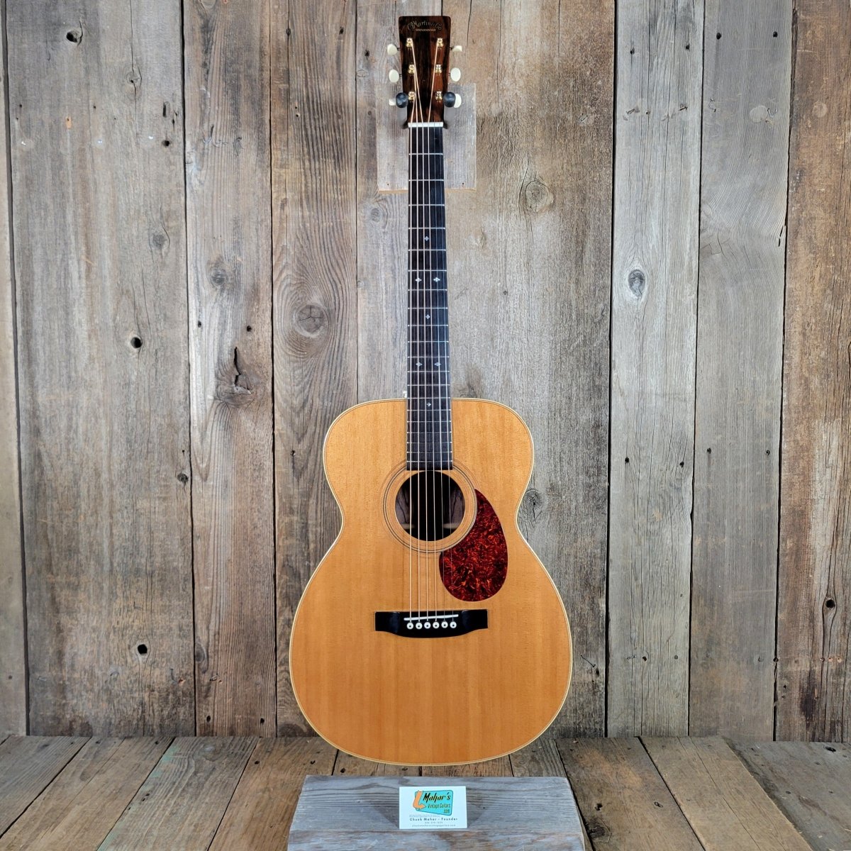 Martin OM - 2832 Shenandoah Brazilian RW 1991 — Rare Variant - Mahar's Vintage Guitars