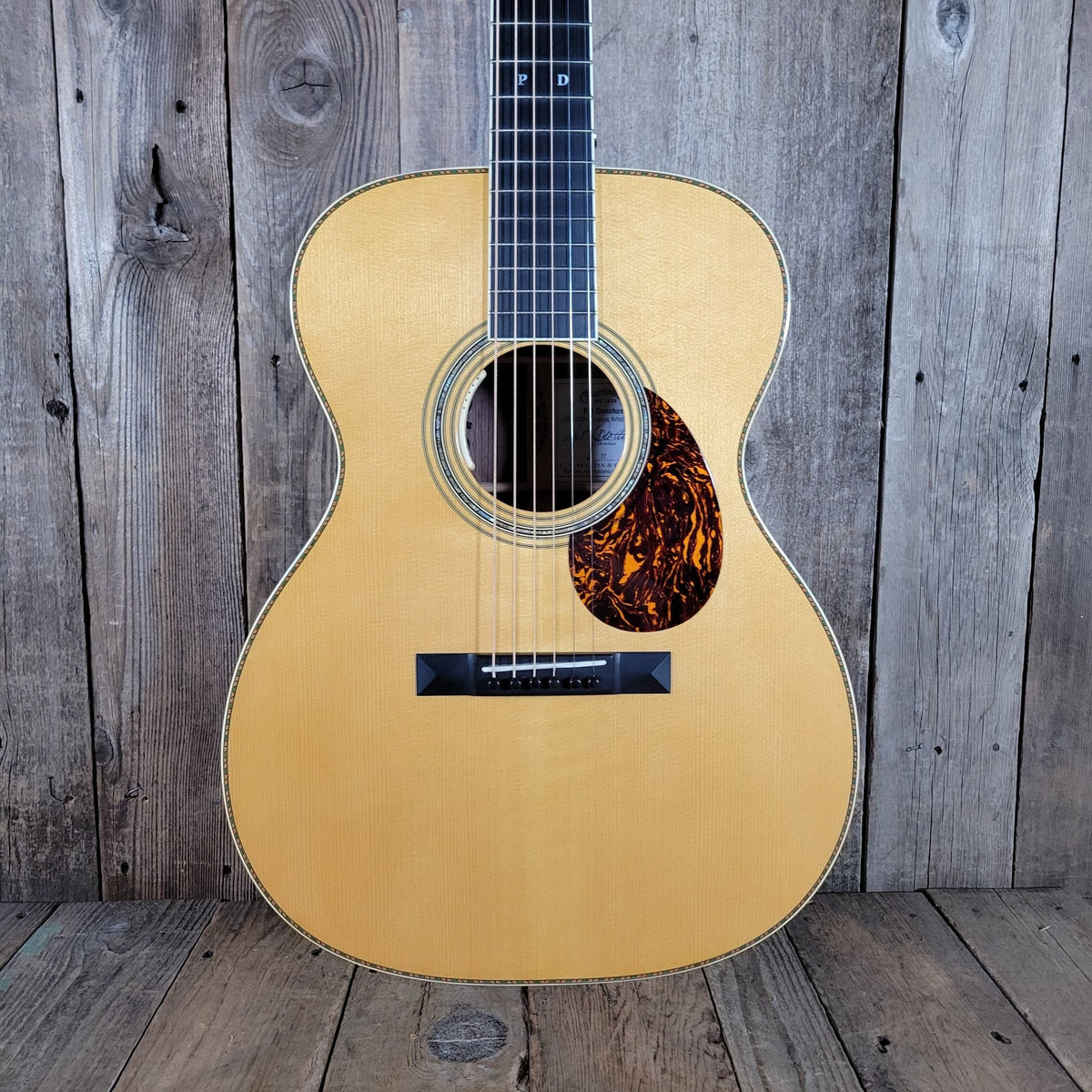 Martin OM - 30DB Pat Donohue Signature 2008 Orchestra Model Acoustic Guitar 11 - Mahar's Vintage Guitars