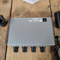 MCM Model 555 - 8480 1 in 4 out headphone amplifier with power adaptor - Mahar's Vintage Guitars