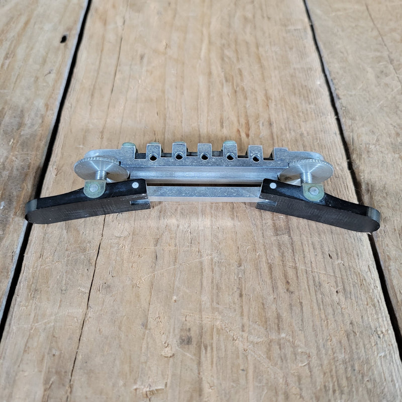 Melita Guitar Bridge 1st Version For Vintage Gretsch Guitars - Pat Pending 1950s - Mahar's Vintage Guitars