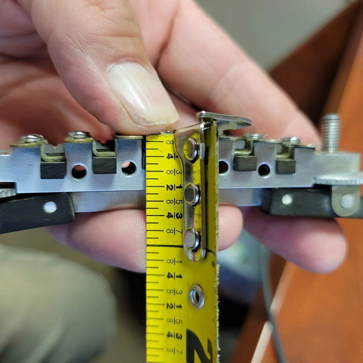 Melita Guitar Bridge 1st Version For Vintage Gretsch Guitars - Pat Pending 1950s - Mahar's Vintage Guitars