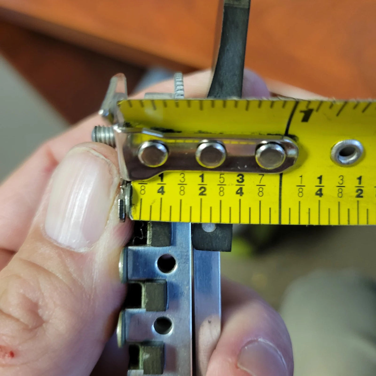 Melita Guitar Bridge 1st Version For Vintage Gretsch Guitars - Pat Pending 1950s - Mahar's Vintage Guitars