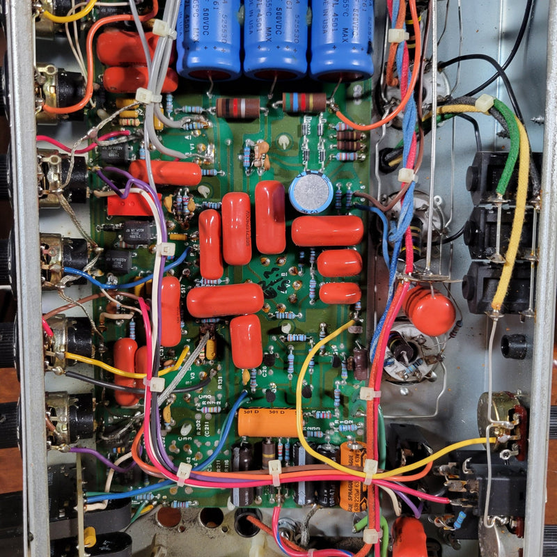Mesa Boogie 1989 Mark III Blue Stripe DG – Imbuya Hardwood Cabinet Tube Amp - Mahar's Vintage Guitars