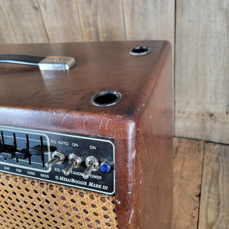Mesa Boogie 1989 Mark III Blue Stripe DG – Imbuya Hardwood Cabinet Tube Amp - Mahar's Vintage Guitars
