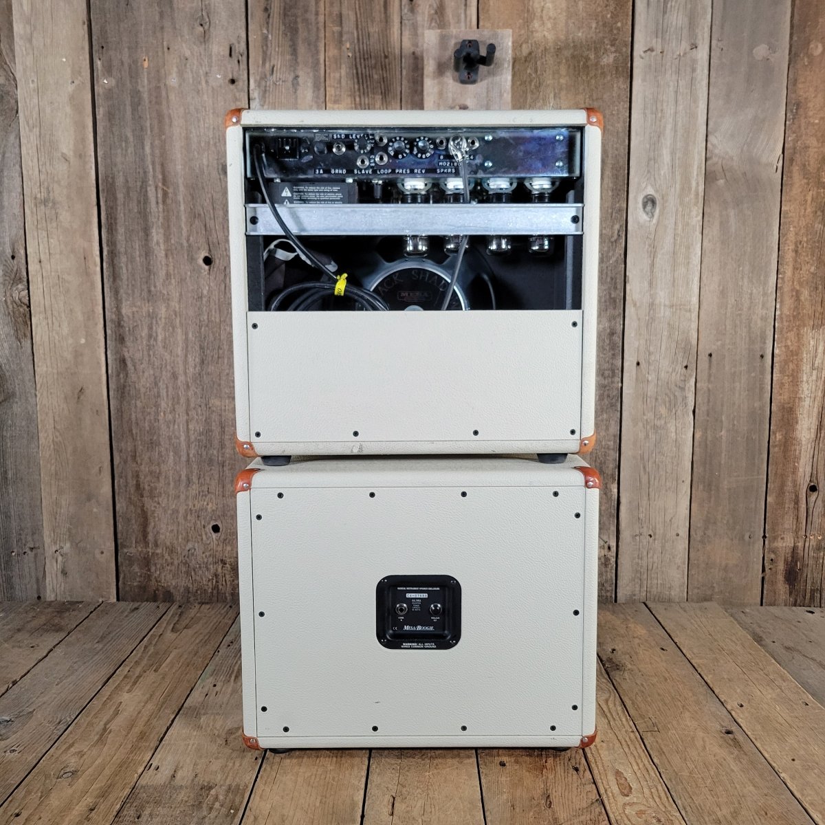 Mesa Boogie 2004 Mark I Reissue 1x12" Combo with Extension Cab — Cream Bronco, Excellent - Mahar's Vintage Guitars